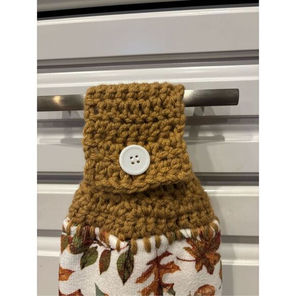 Crochet Top Kitchen-Fall leaves - Picture 2 of 2